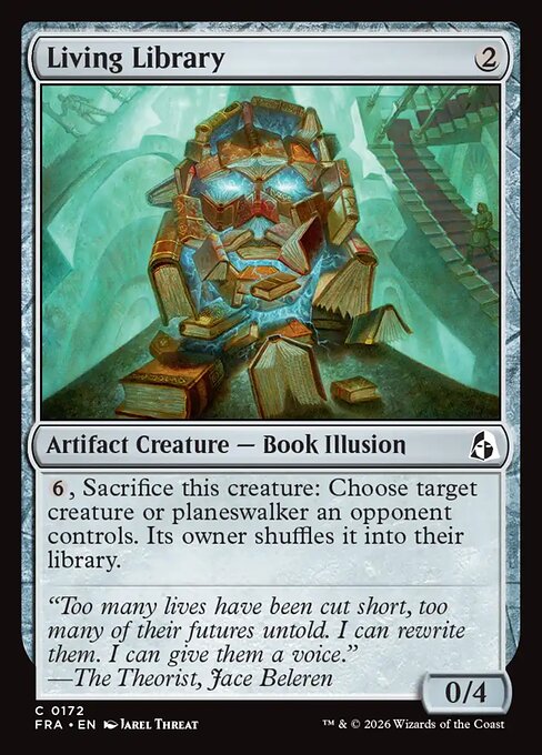 FRA: Living Library (Foil)