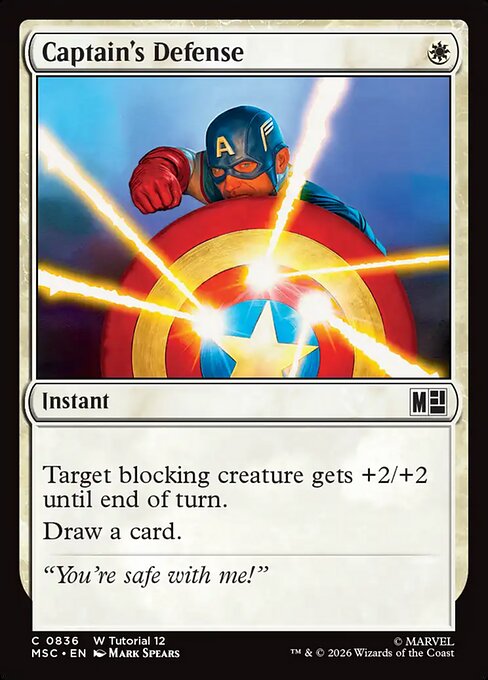 MSC: Captain's Defense (0836)