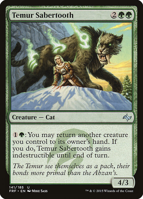 FRF: Temur Sabertooth
