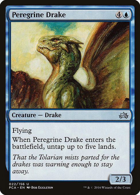 PCA: Peregrine Drake