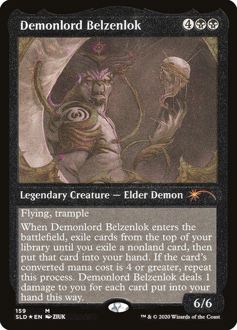 SLD: Demonlord Belzenlok (Foil Etched)