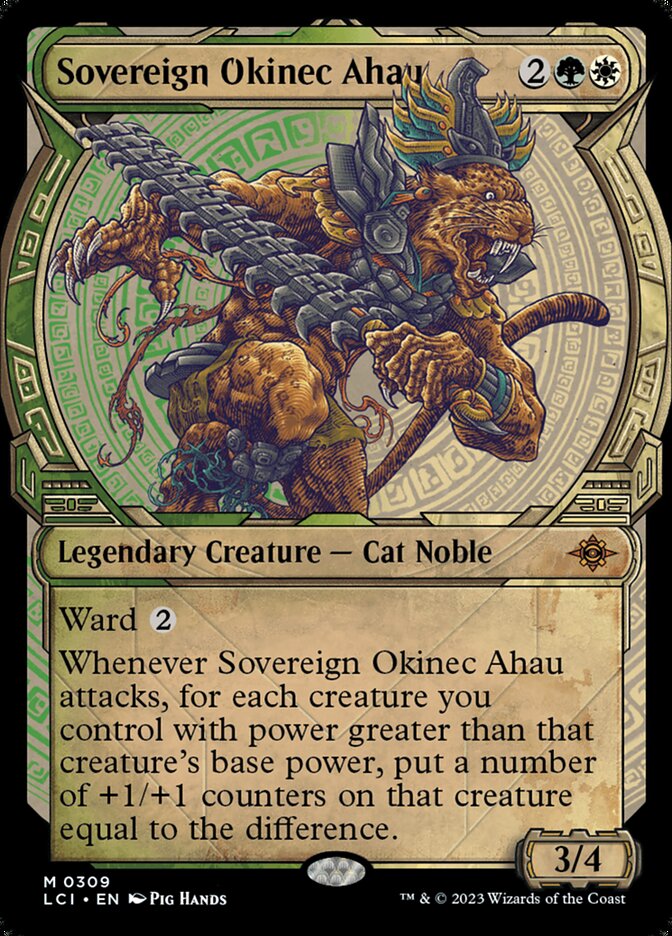 Sovereign Okinec Ahau (Showcase) [Foil] :: LCI