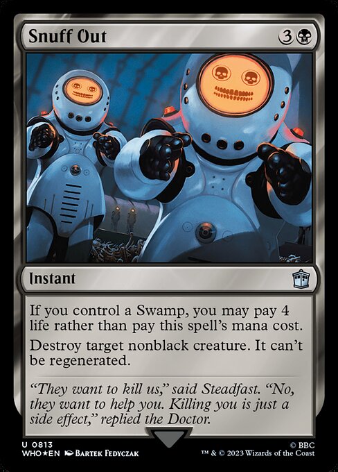 WHO: Snuff Out (Surge Foil)