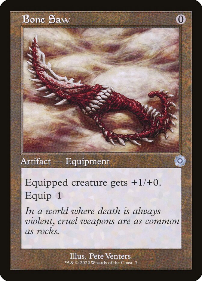 Bone Saw [Foil] :: BRR