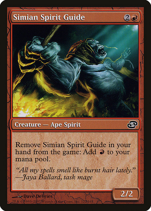 PLC: Simian Spirit Guide