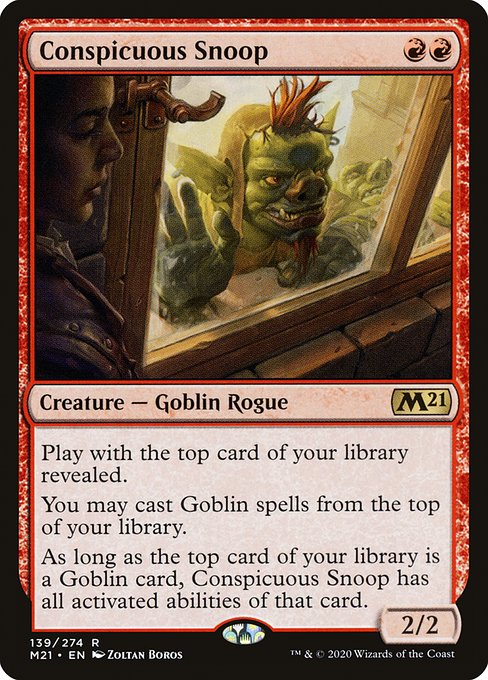 M21: Conspicuous Snoop (Foil)