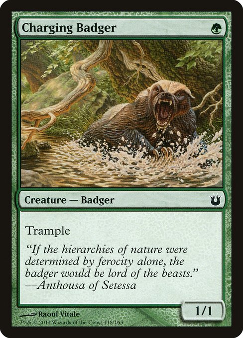 BNG: Charging Badger