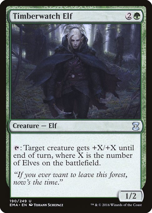 EMA: Timberwatch Elf (Foil)