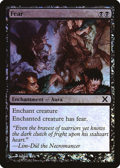 10E: Fear (Foil)