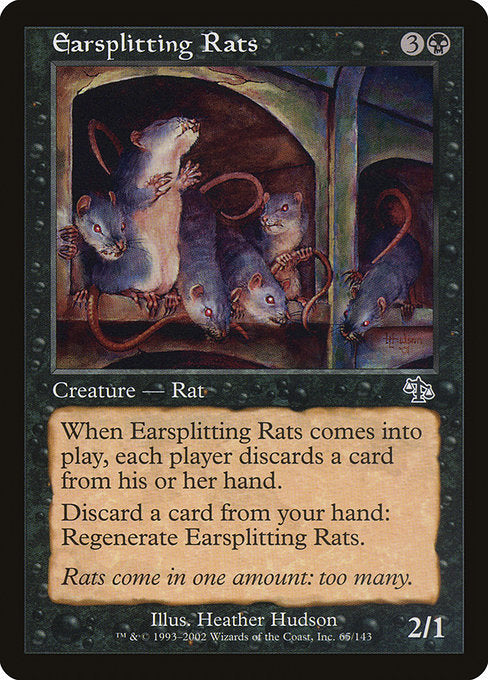 JUD: Earsplitting Rats