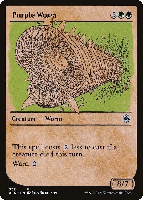 AFR: Purple Worm (Showcase)