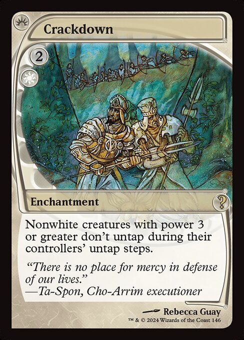 MB2: Crackdown (Future Sight) (Foil)