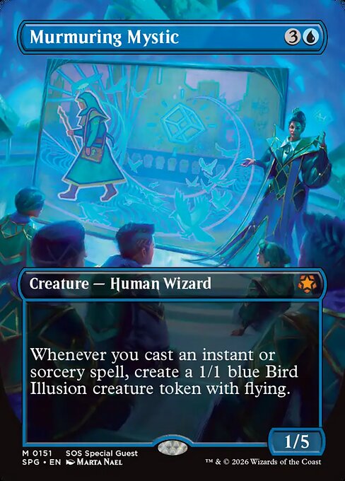 SPG: Murmuring Mystic (Borderless) (Foil)