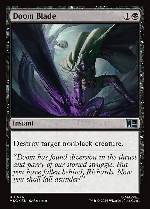 MSC: Doom Blade