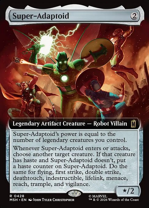 MSH: Super-Adaptoid (Extended Art)