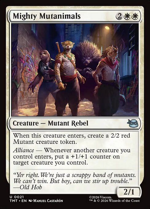 TMT: Mighty Mutanimals