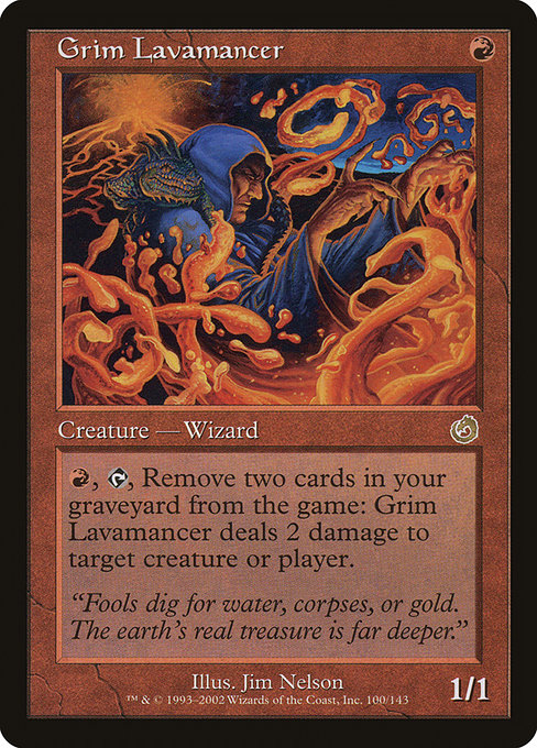 TOR: Grim Lavamancer (Foil)