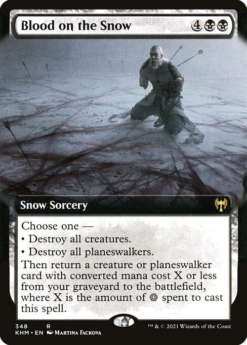 KHM: Blood on the Snow (Extended Art) (Foil)