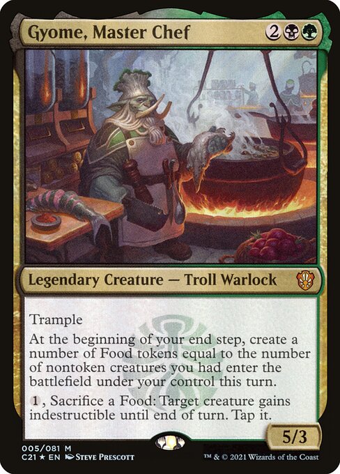 C21: Gyome, Master Chef (Foil)