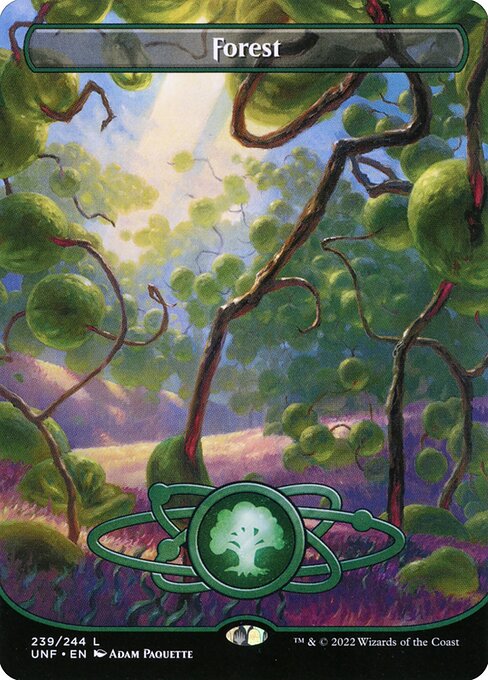 UNF: Forest (239) (Borderless) (Foil)