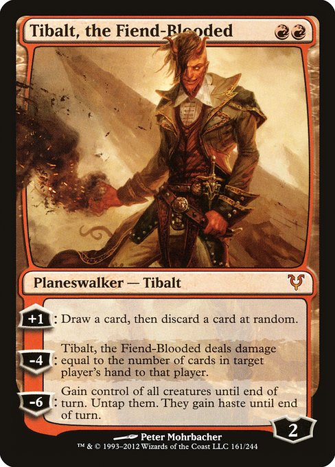 AVR: Tibalt, the Fiend-Blooded (Foil)