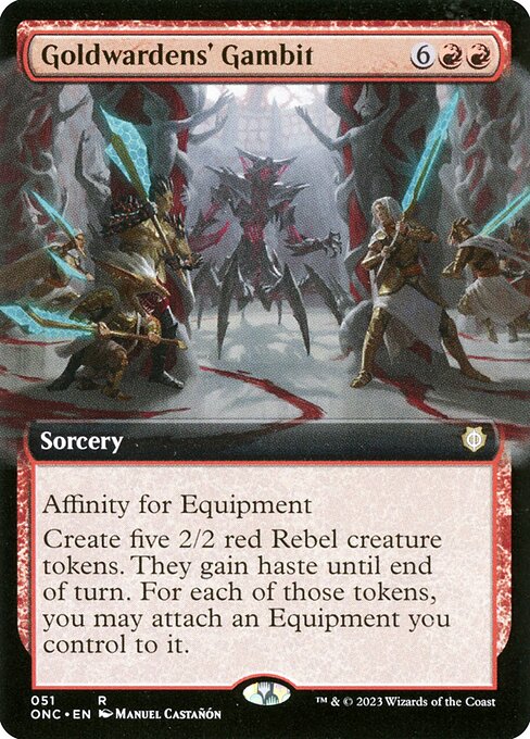 ONC: Goldwardens' Gambit (Extended Art)