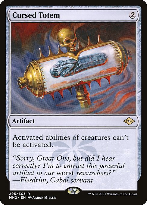 MH2: Cursed Totem (Foil Etched)