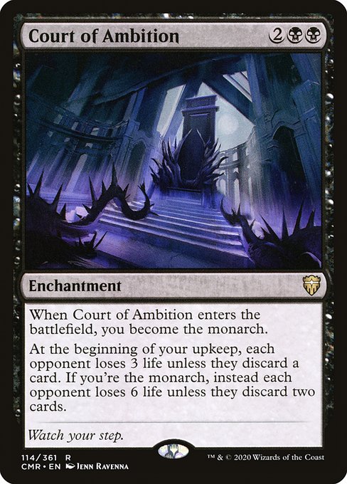 CMR: Court of Ambition