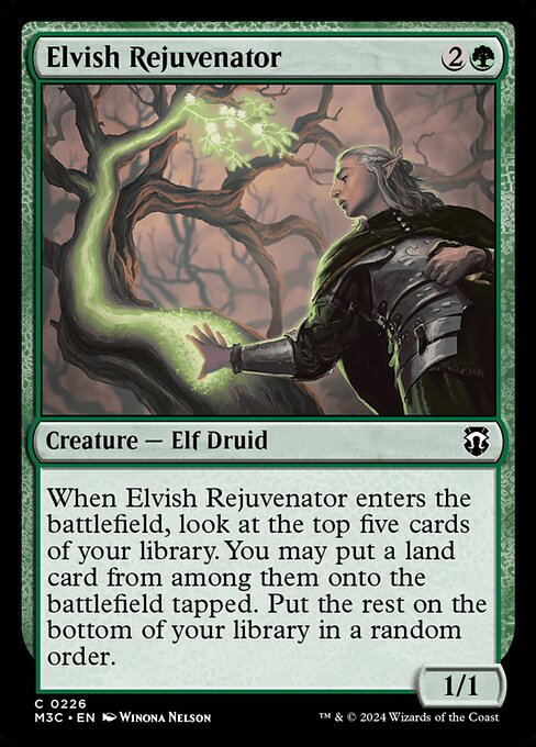 M3C: Elvish Rejuvenator (Foil)