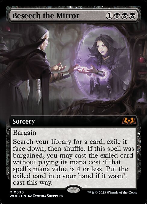 WOE: Beseech the Mirror (Extended Art) (Foil)
