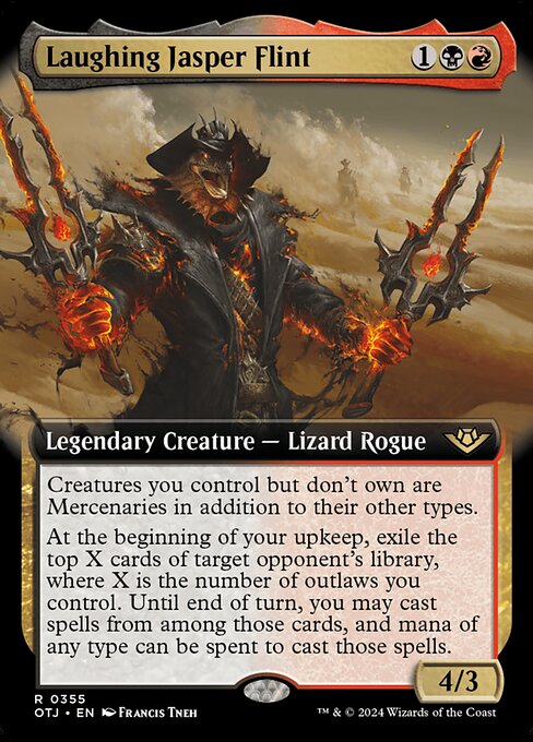 OTJ: Laughing Jasper Flint (Extended Art) (Foil)