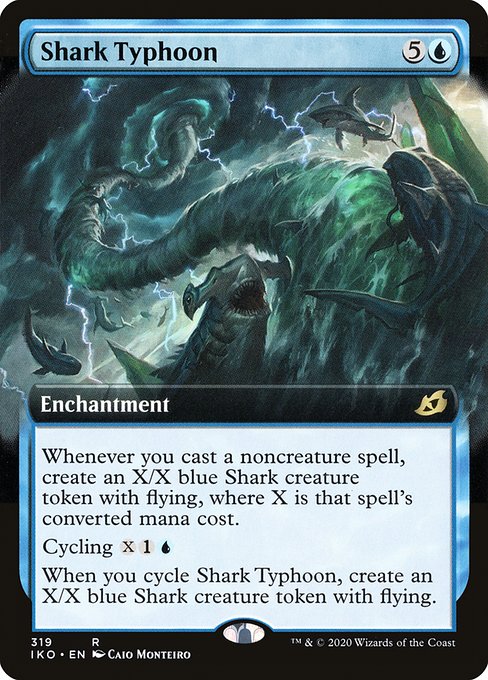 IKO: Shark Typhoon (Extended Art) (Foil)