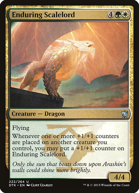 DTK: Enduring Scalelord (Foil)