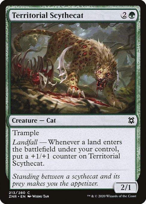 ZNR: Territorial Scythecat