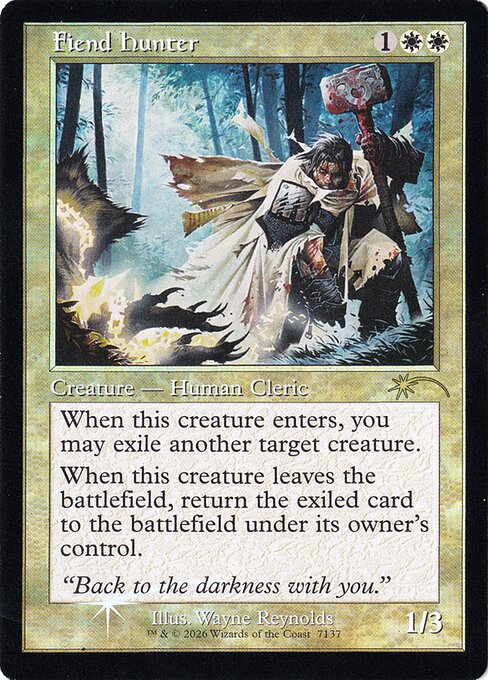 SLD: Fiend Hunter (Retro Frame) (Foil)