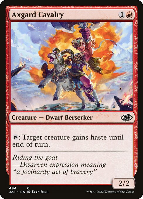 J22: Axgard Cavalry