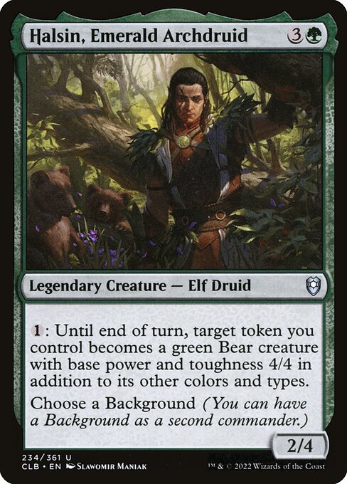 CLB: Halsin, Emerald Archdruid (Foil)