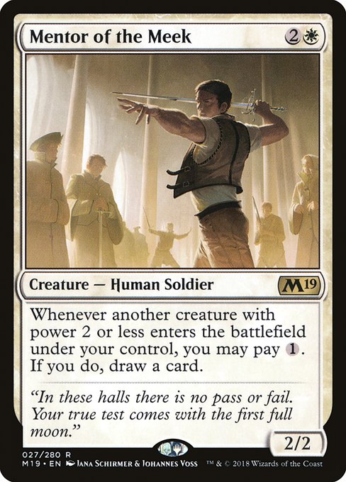 M19: Mentor of the Meek (Foil)