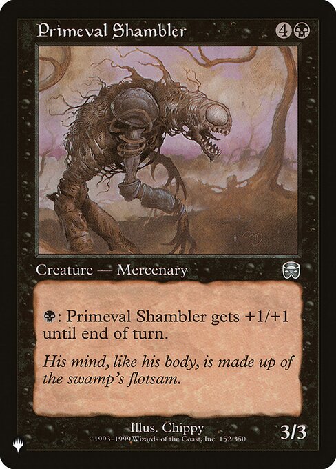 PLST: Primeval Shambler