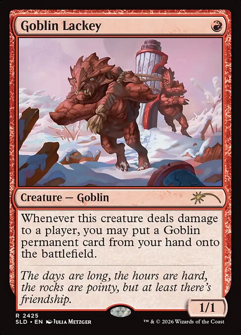 SLD: Goblin Lackey (2425)