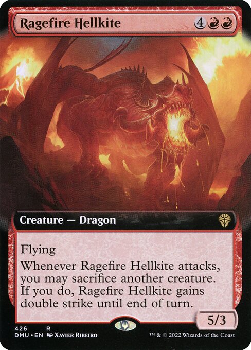DMU: Ragefire Hellkite (Extended Art)