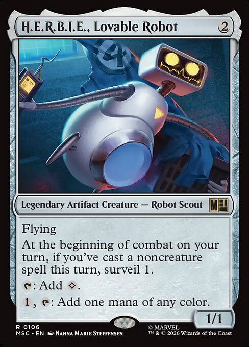 MSC: H.E.R.B.I.E., Lovable Robot
