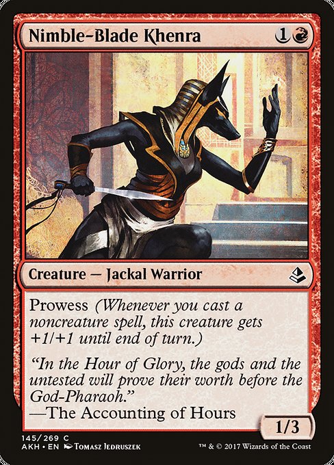 AKH: Nimble-Blade Khenra (Foil)