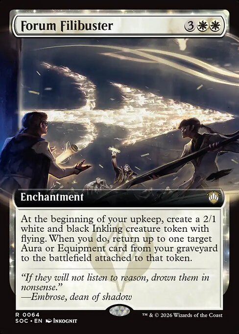 SOC: Forum Filibuster (Extended Art)