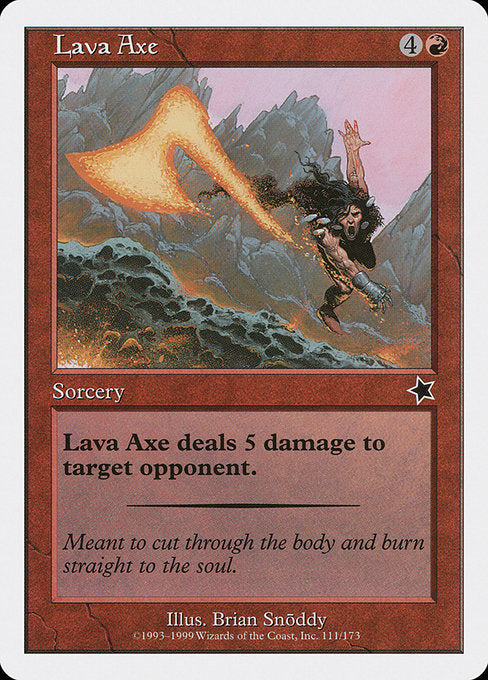 S99: Lava Axe