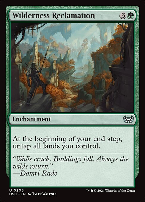 DSC: Wilderness Reclamation
