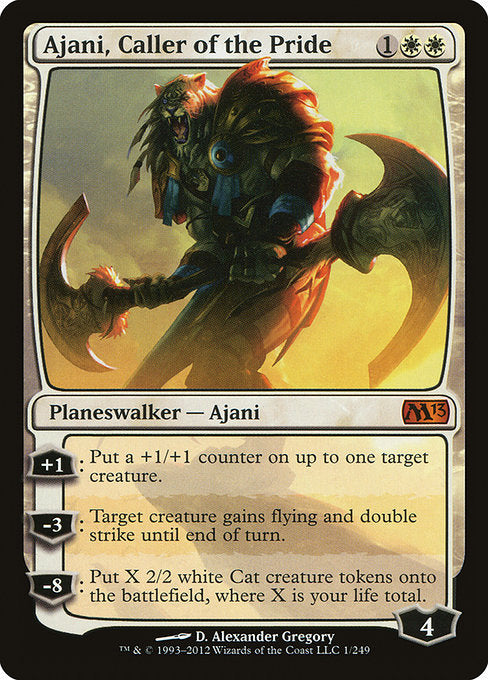 M13: Ajani, Caller of the Pride (Foil)