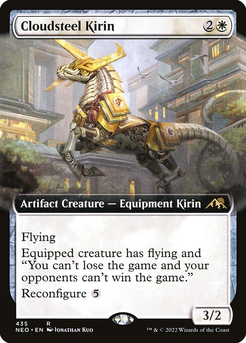 NEO: Cloudsteel Kirin (Extended Art) (Foil)