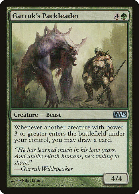 M13: Garruk's Packleader (Foil)