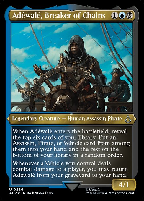 ACR: Adewale, Breaker of Chains (Foil Etched)